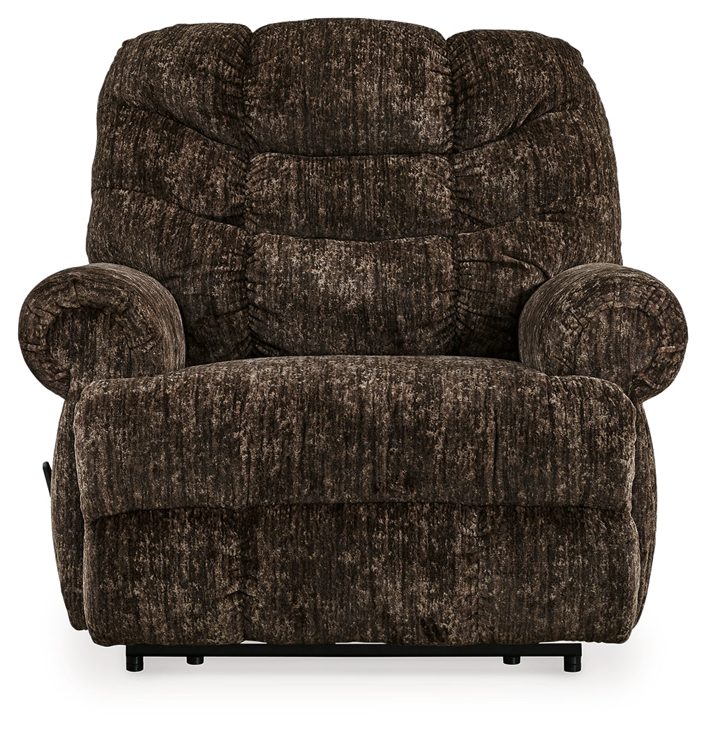 Movie Man Chocolate Recliner - Ornate Home