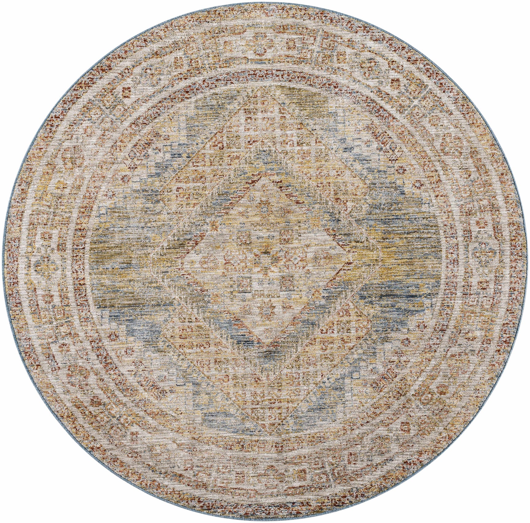 Moya Cream Rich Textured Traditional Rug - Ornate Home