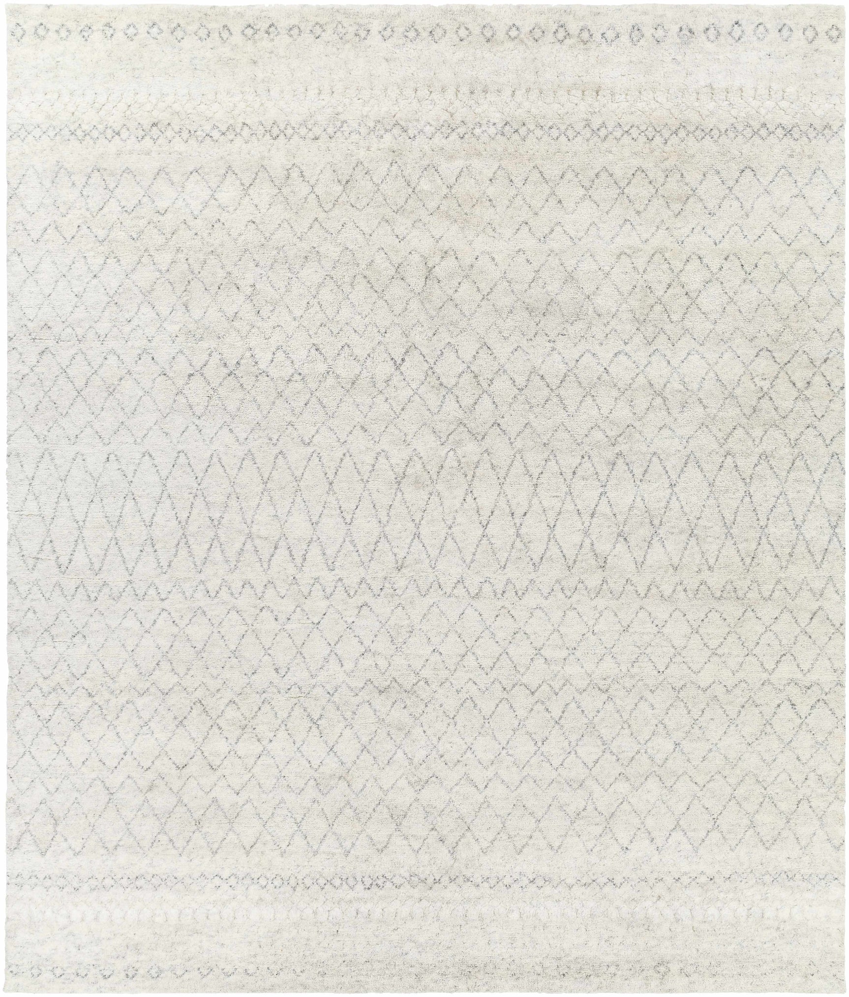Mozon Handmade Faux Silk Area Rug - Clearance - Ornate Home