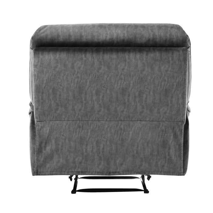 Muirfield Gray Reclining Chair - Ornate Home