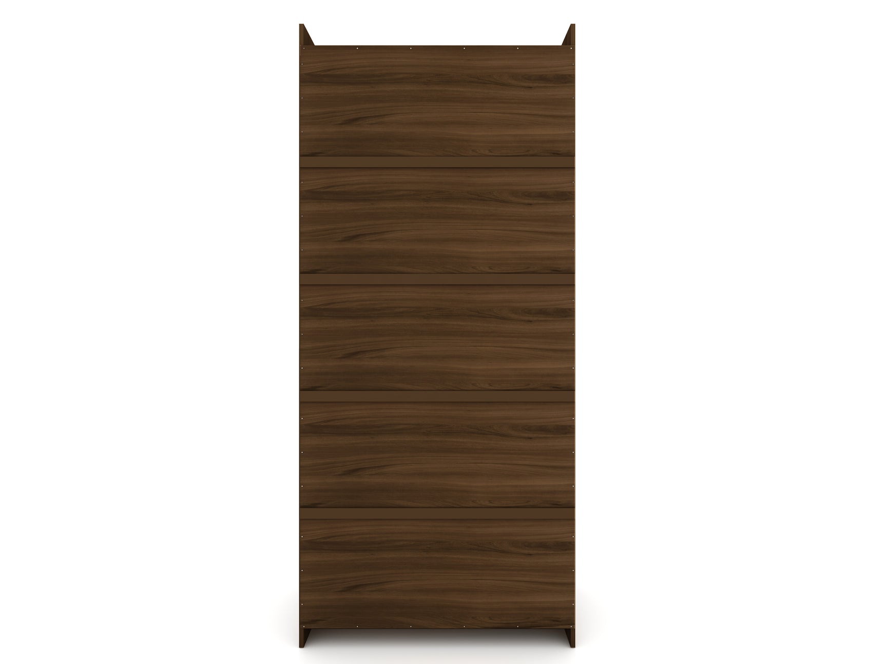 Mulberry 2.0 Wardrobe Closet in Brown (set of 3) - Ornate Home