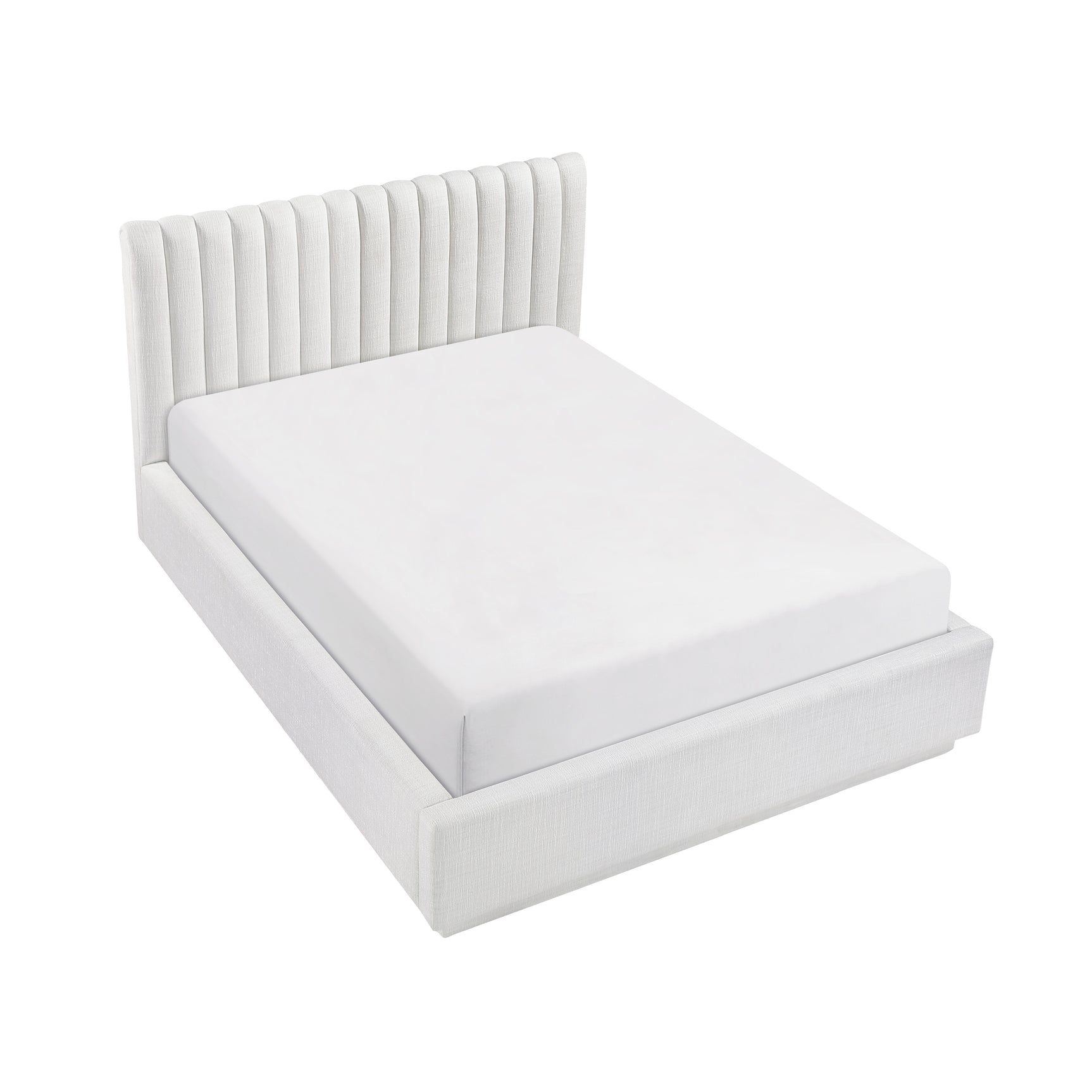 Mulvane Natural Full Platform Bed - Ornate Home