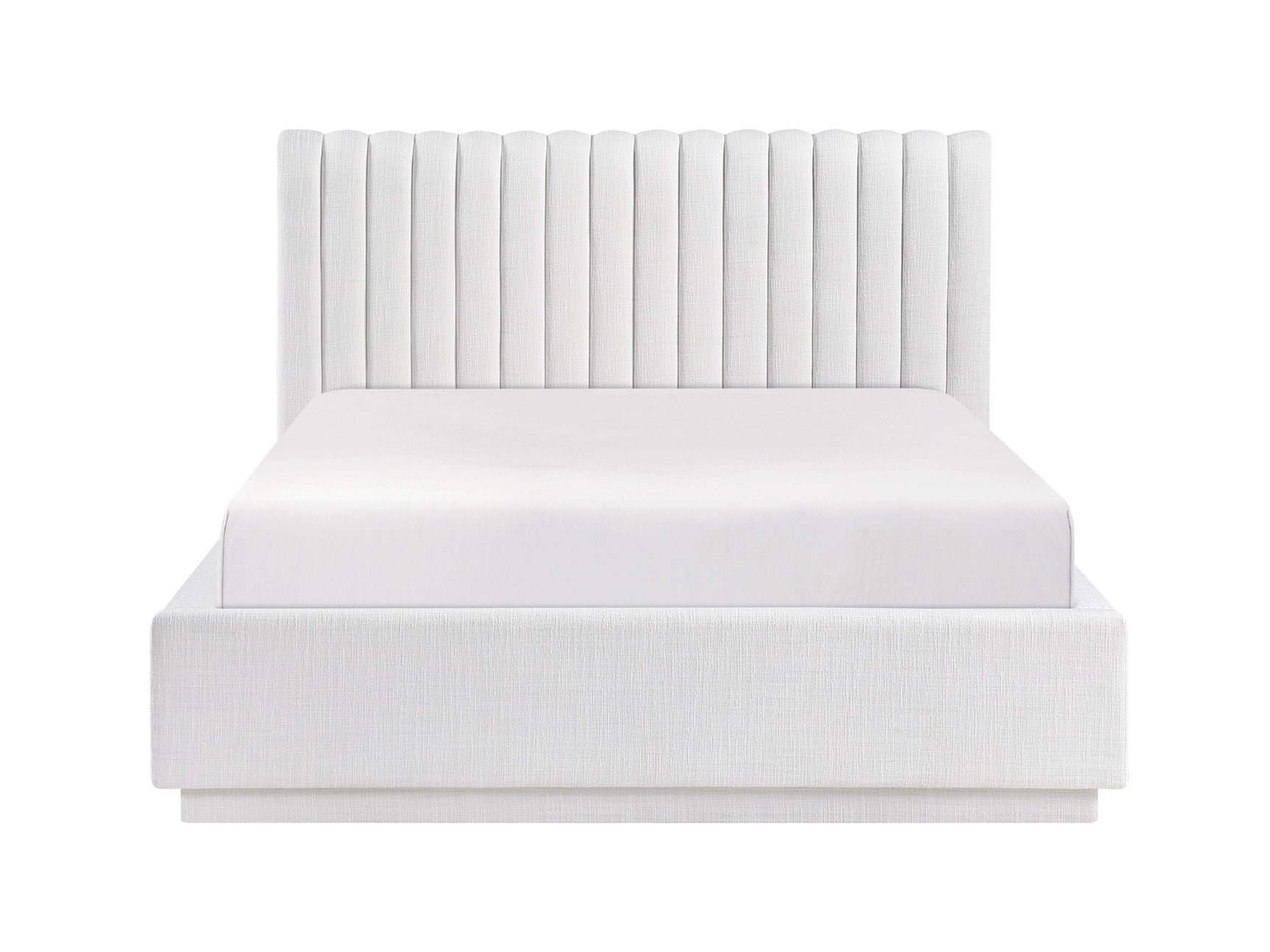 Mulvane Natural Queen Platform Bed - Ornate Home