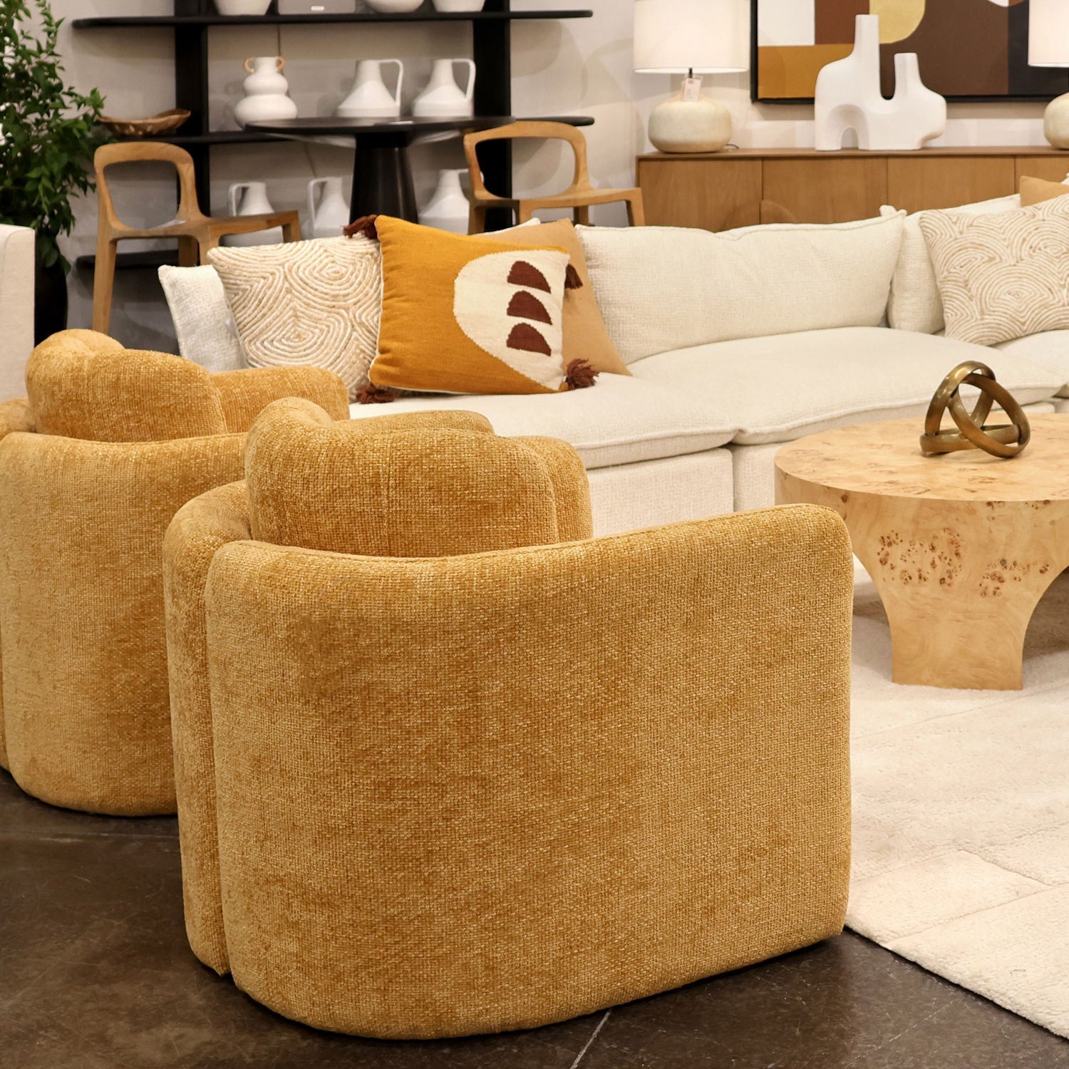 Munson Ginger Occasional Chair - Ornate Home