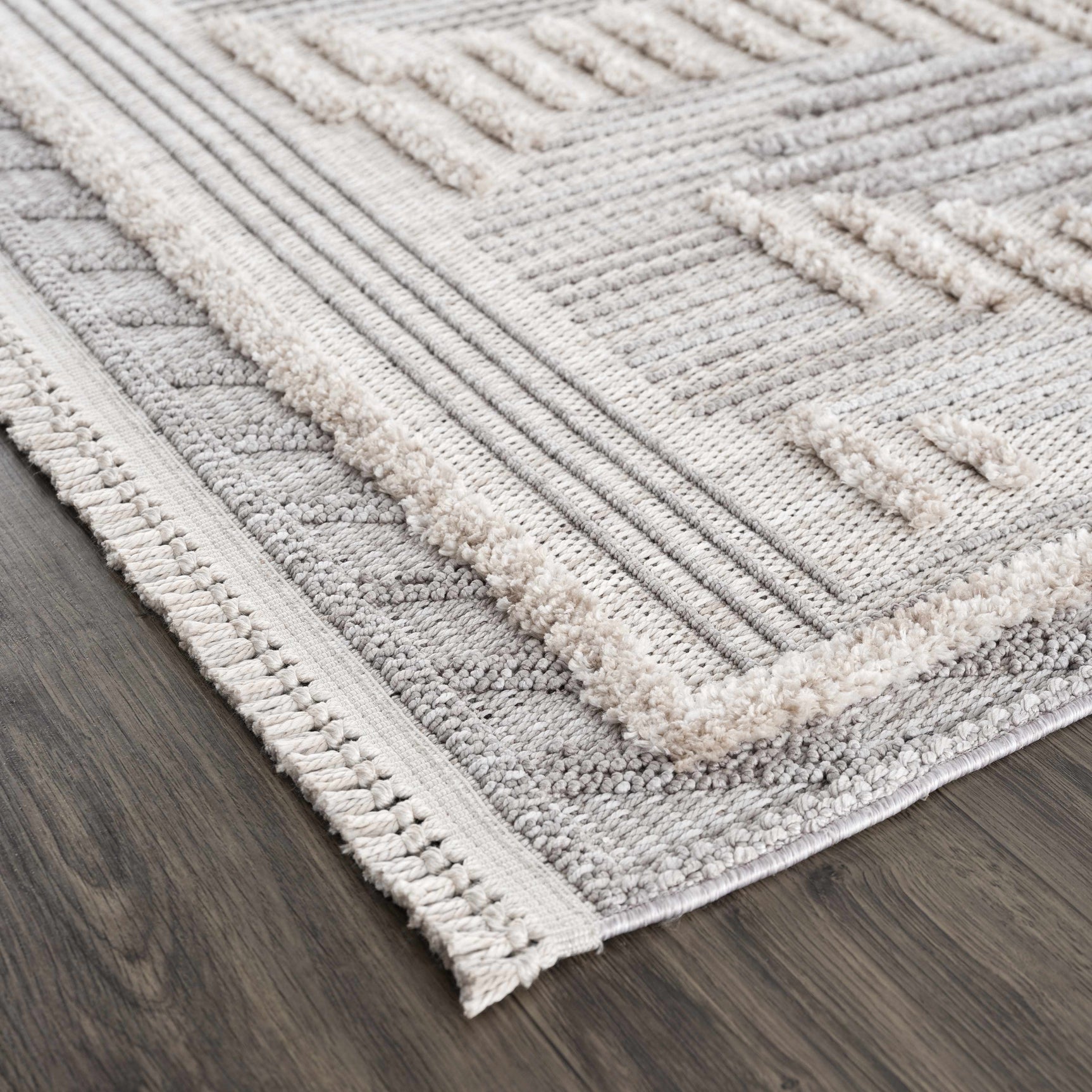 Muricay High-Low Rustic Rug - Ornate Home