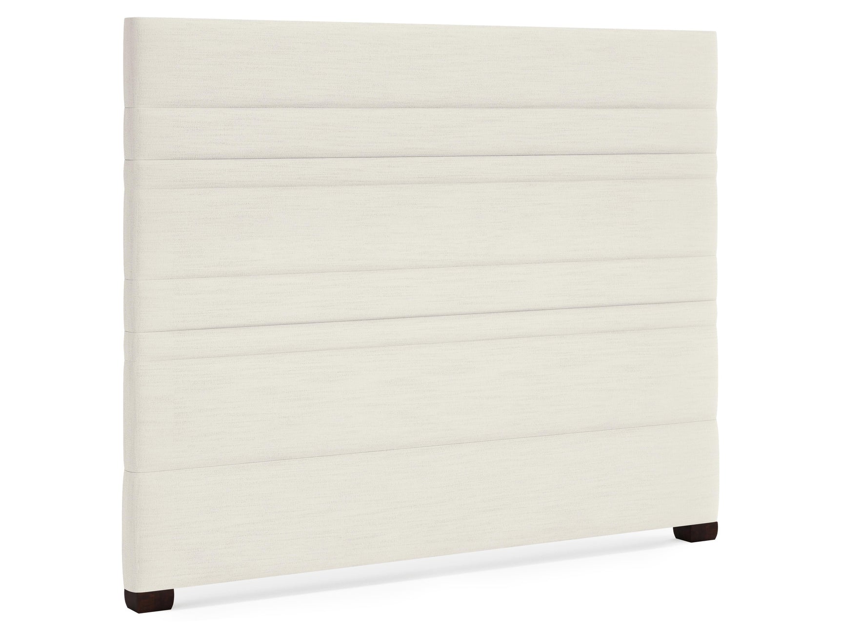 Murray White/Cream Fabric Headboard King - Ornate Home