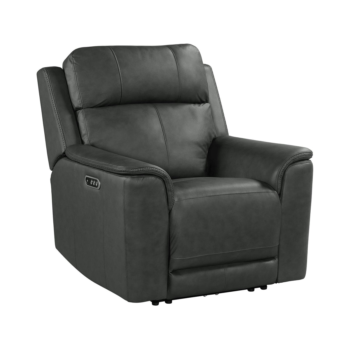 Mustang Aline Anthracite 3-Piece Living Room Set - Ornate Home