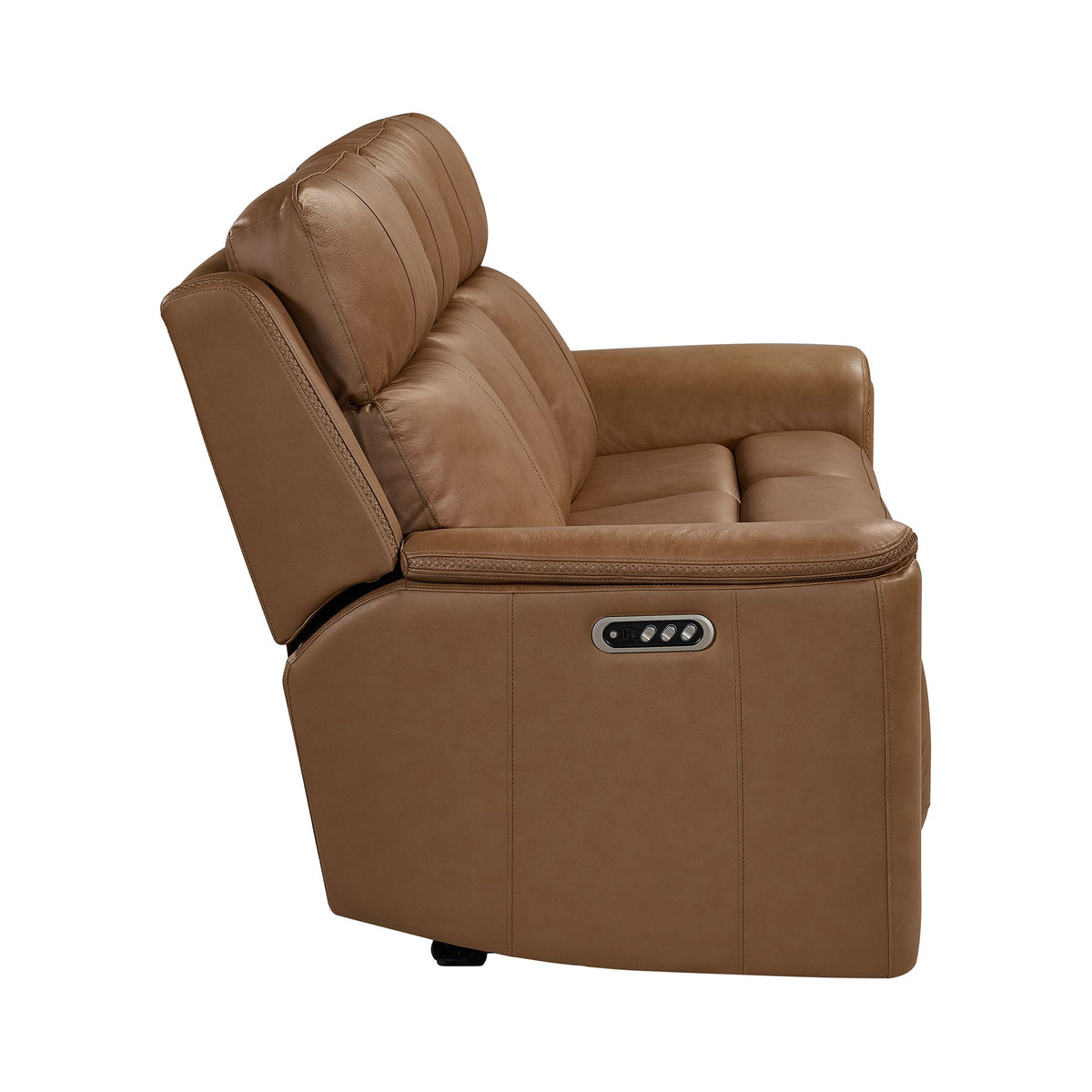 Mustang Aline Butternut P3 Sofa with DDT, Wireless Charger - Ornate Home