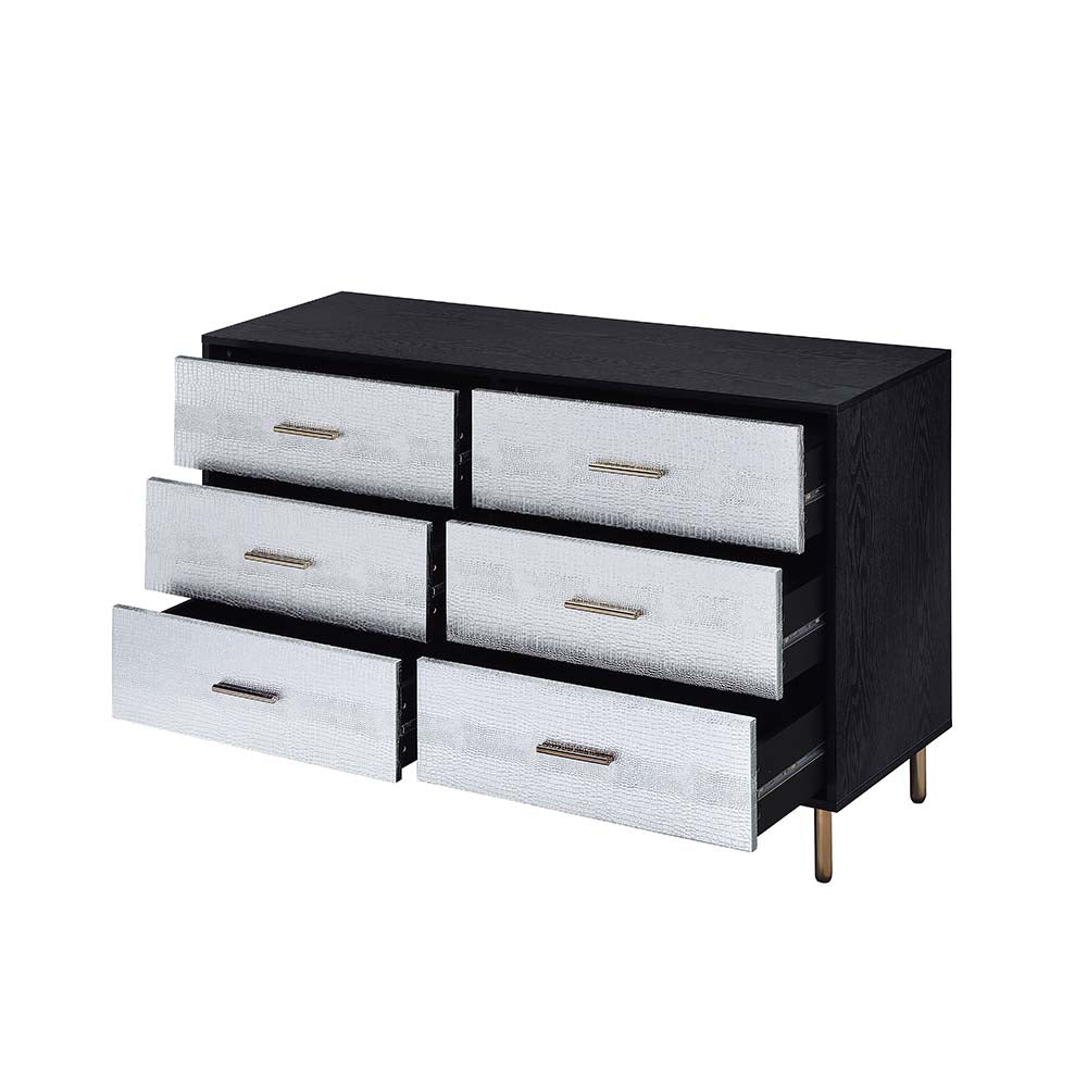 Myles Black Dresser - Ornate Home