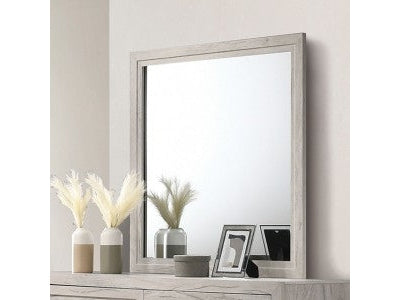 Mysen White Wash Mirror - Ornate Home