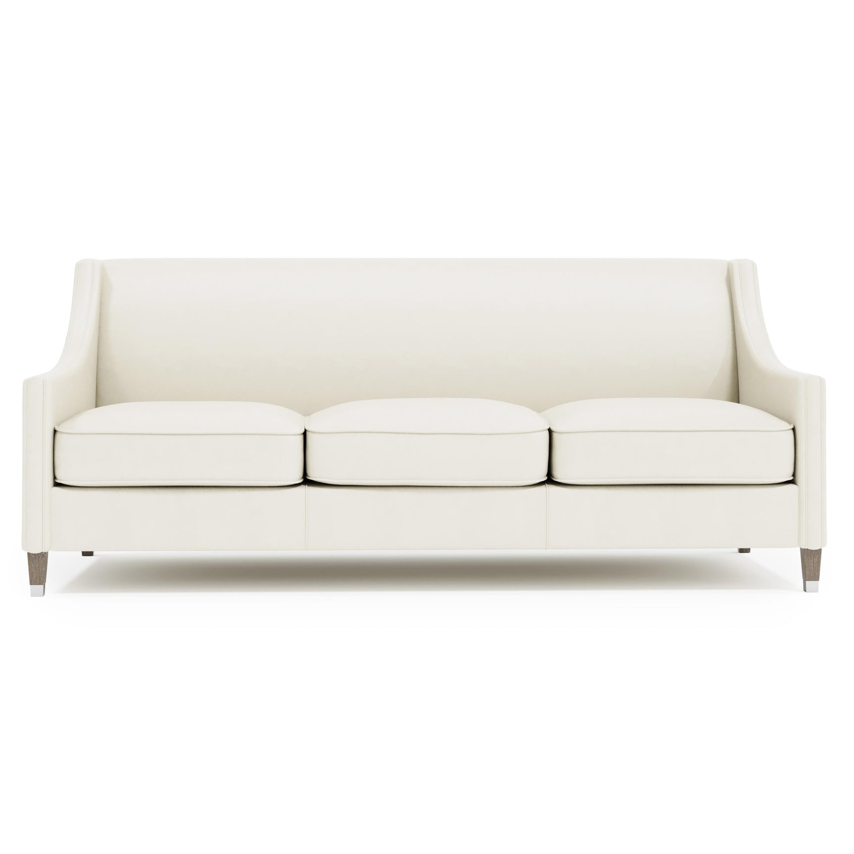 Palisades Ivory Sofa Without Pillows & Nails