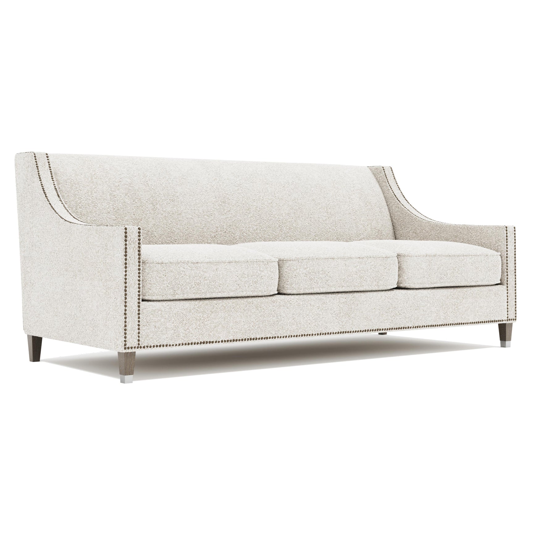 Palisades Mocha Sofa Without Pillows