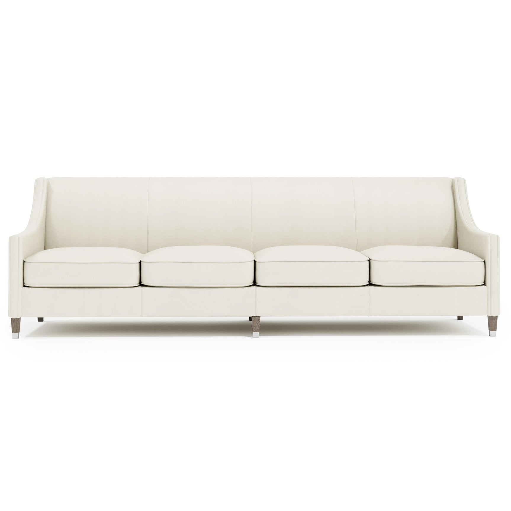 Palisades Ivory Sofa Without Pillows & Nails