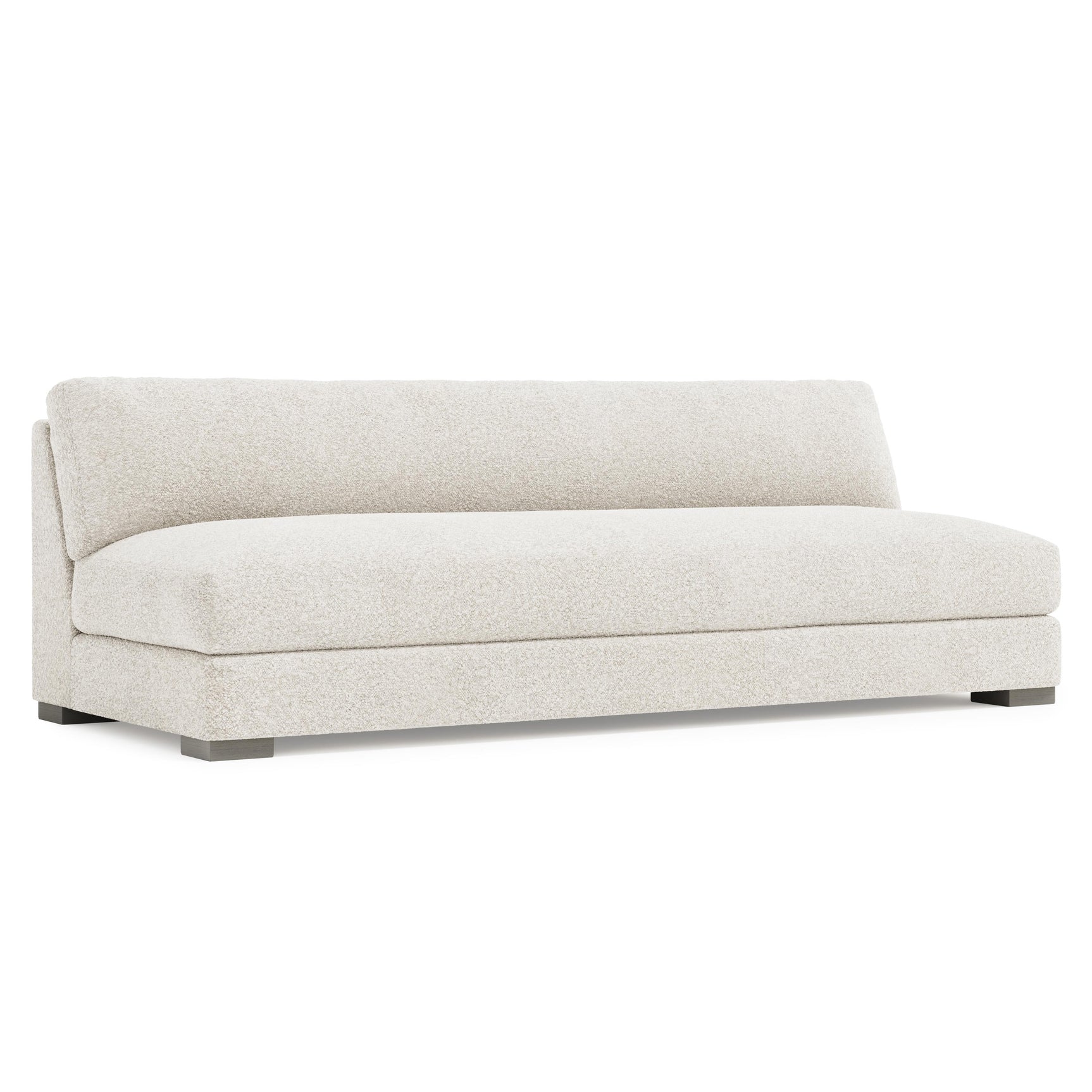 Arles Greige Sofa Without Pillows