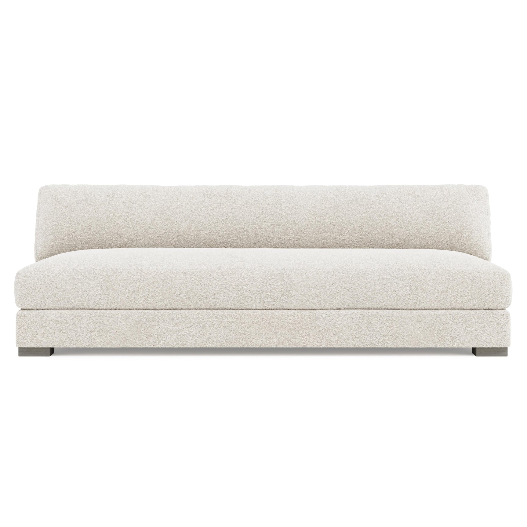 Arles Greige Sofa Without Pillows