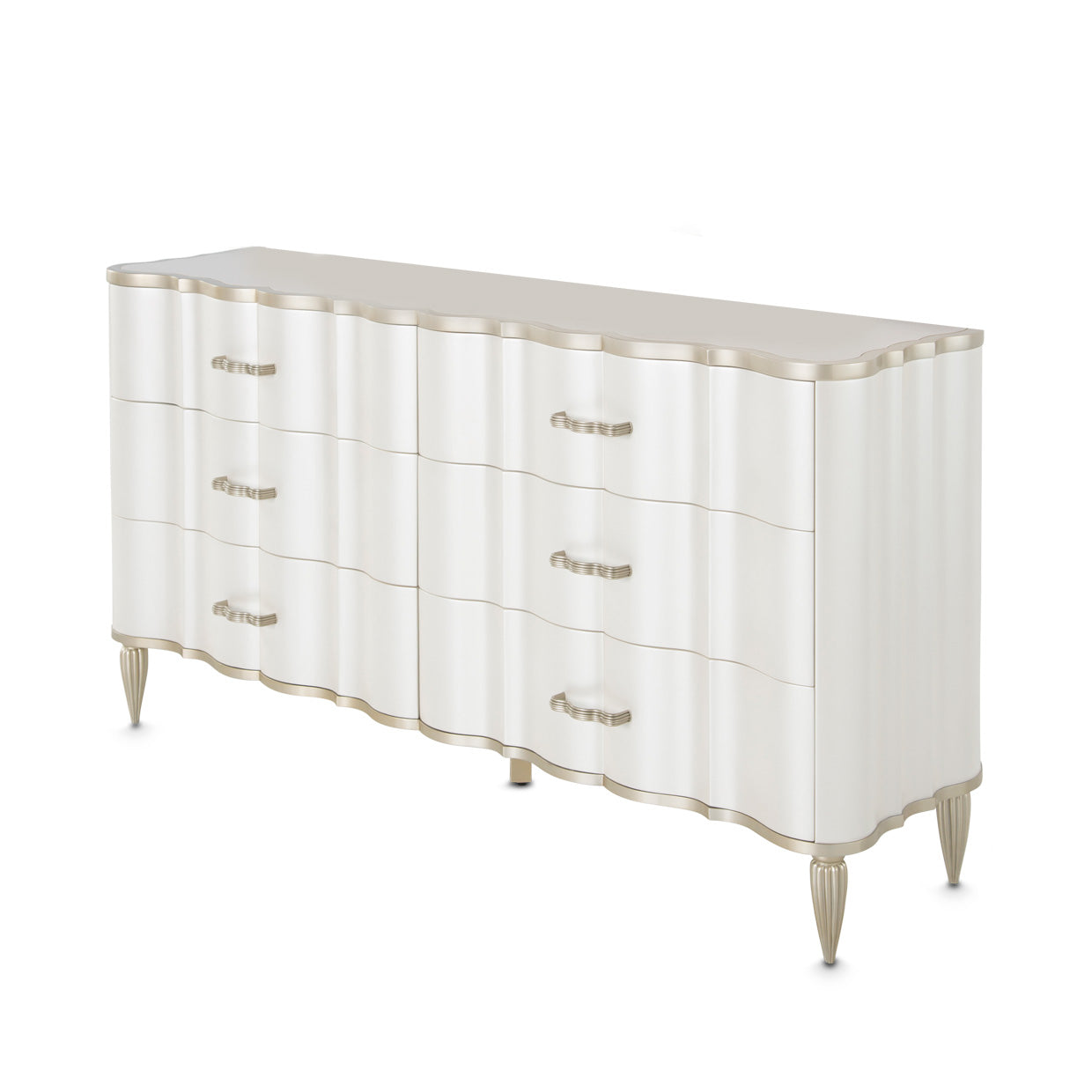 London Place Creamy Pearl Dresser