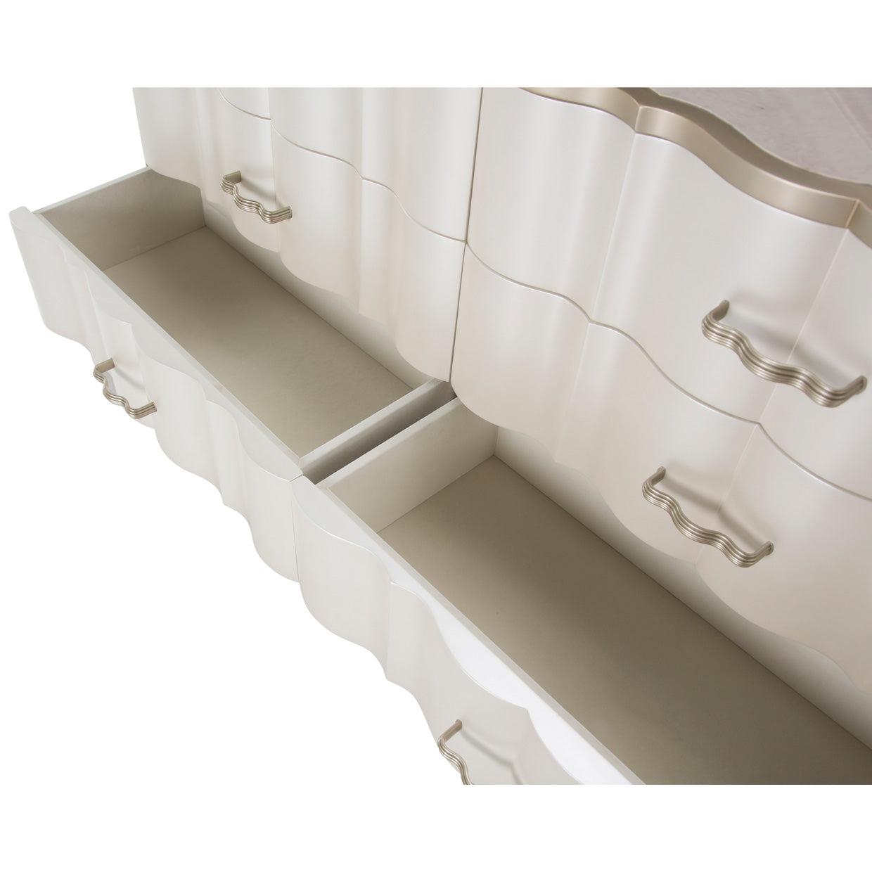 London Place Creamy Pearl Dresser