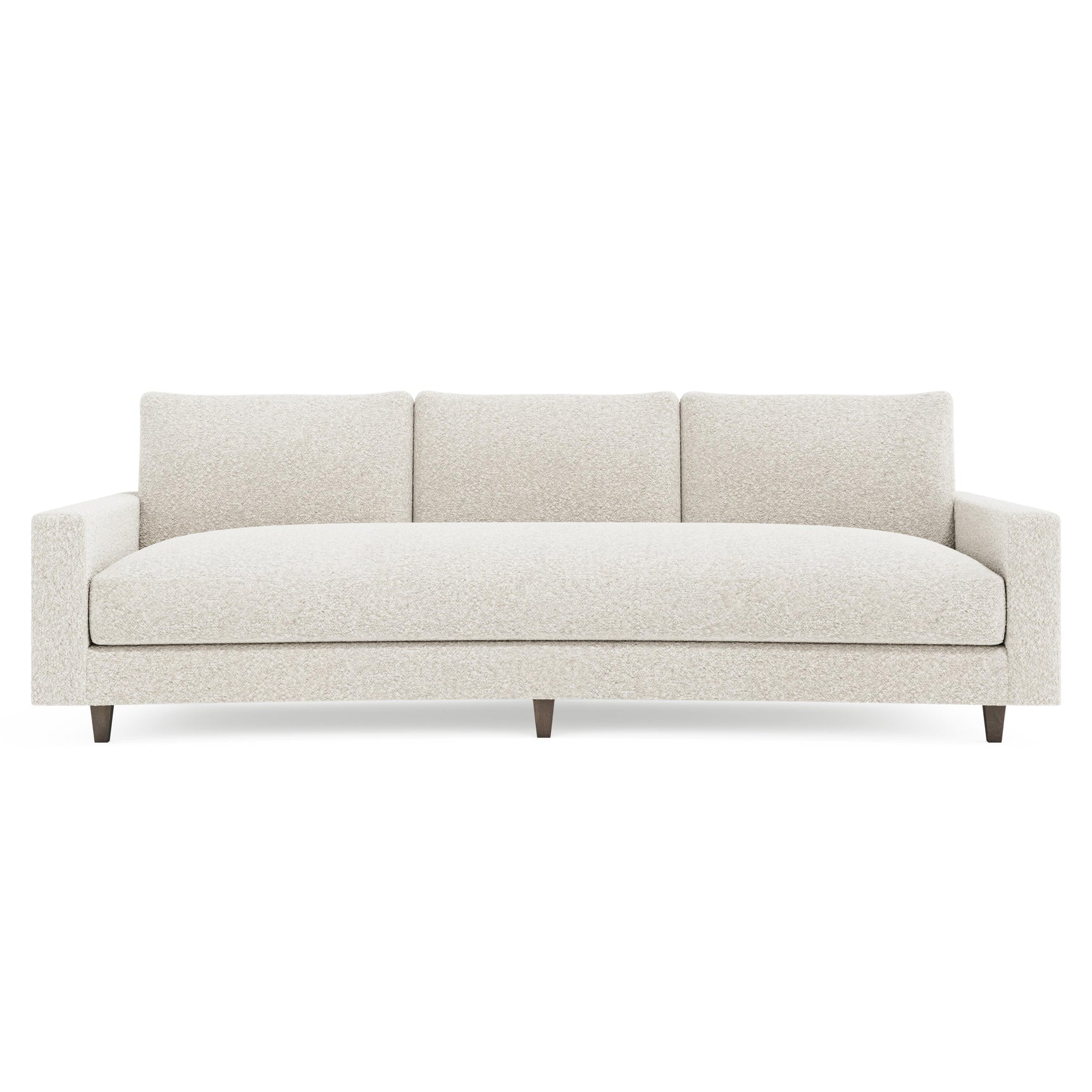 Carlie Portobello Sofa Without Pillows