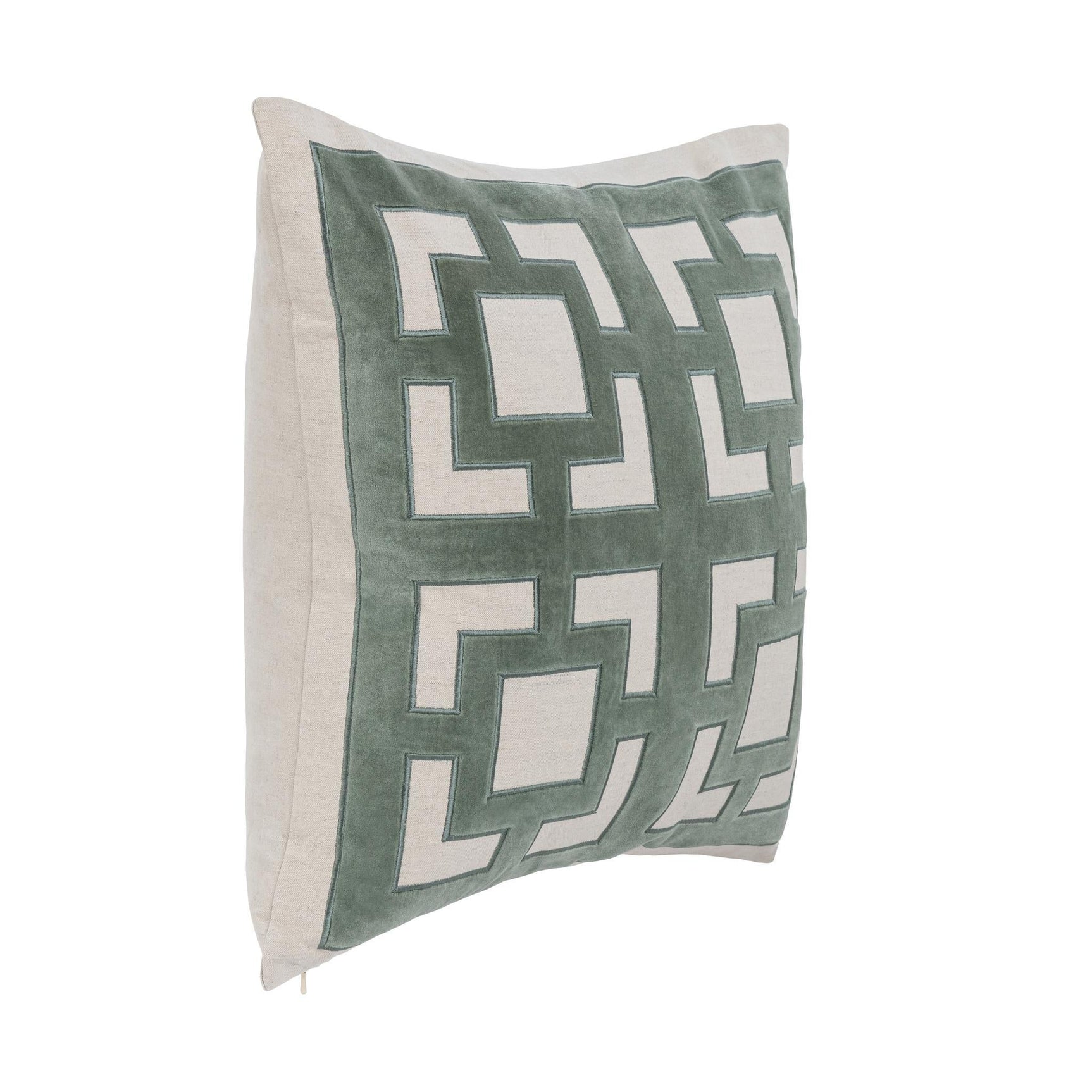 NV Corbin Jade Green 22x22 Throw Pillow (Set of 2) - Ornate Home