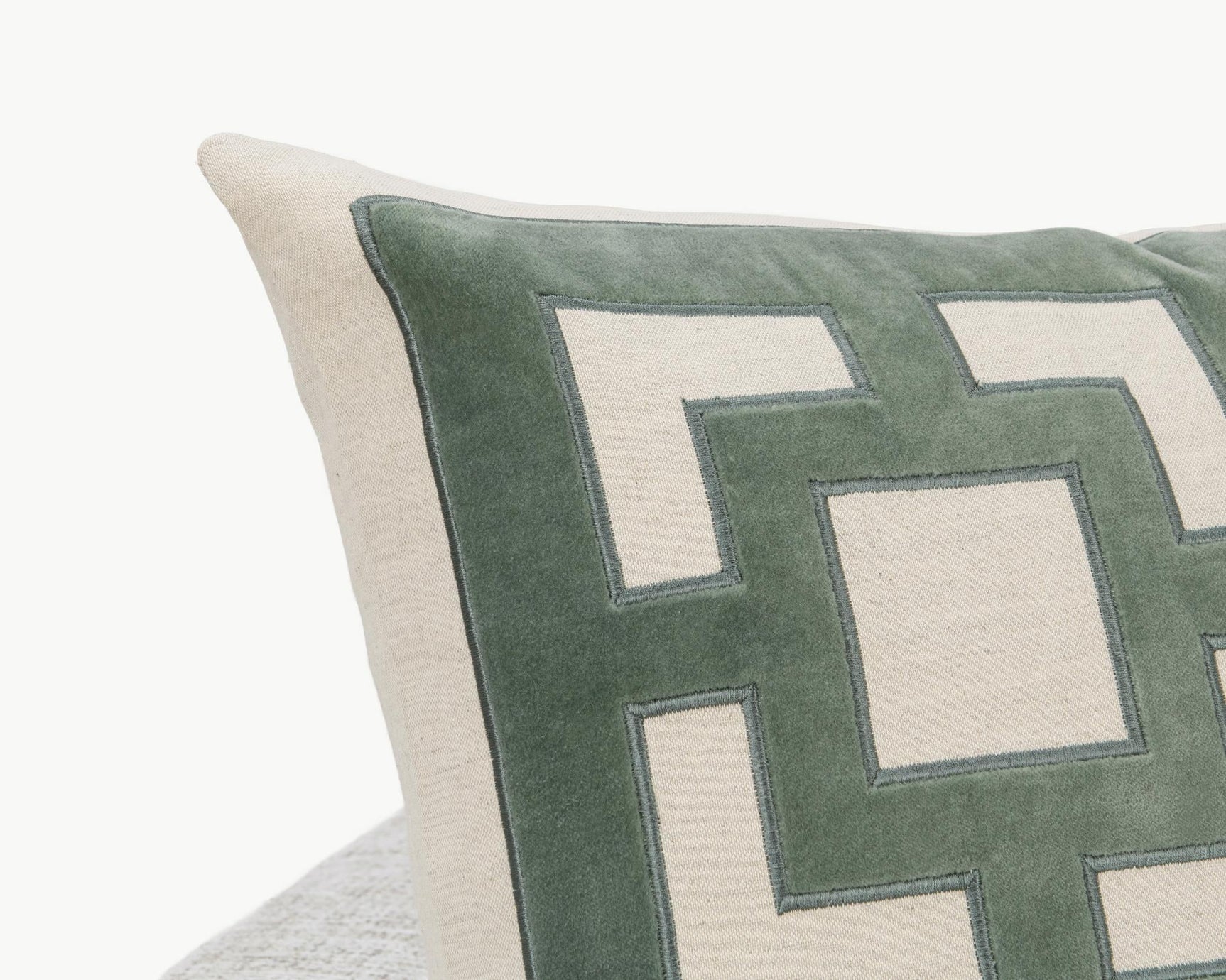 NV Corbin Jade Green 22x22 Throw Pillow (Set of 2) - Ornate Home