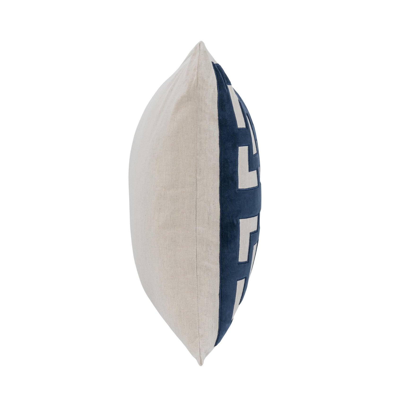NV Corbin Navy Blue 22x22 Throw Pillow (Set of 2) - Ornate Home
