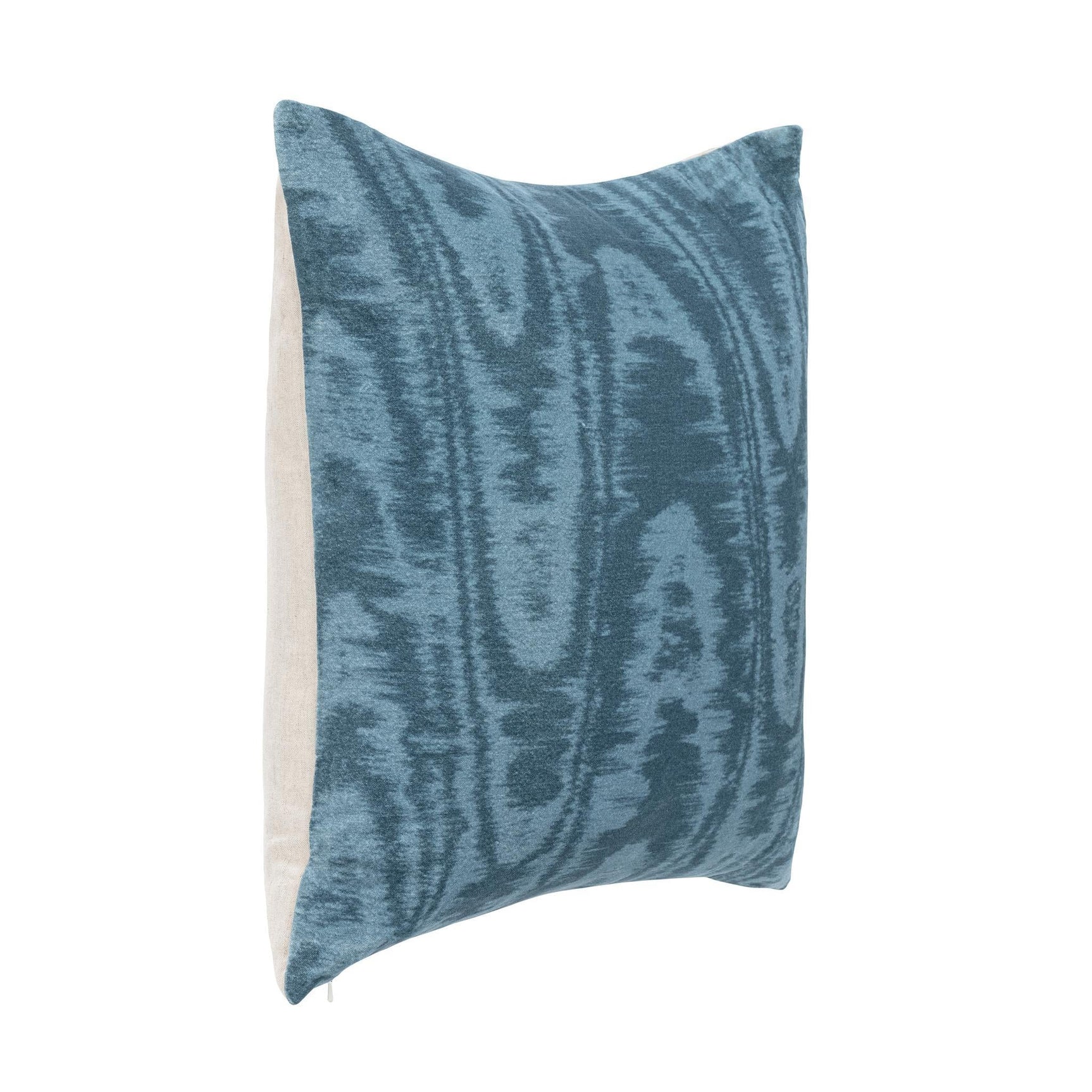 NV Hildene Chambray Blue 22x22 Throw Pillow (Set of 2) - Ornate Home