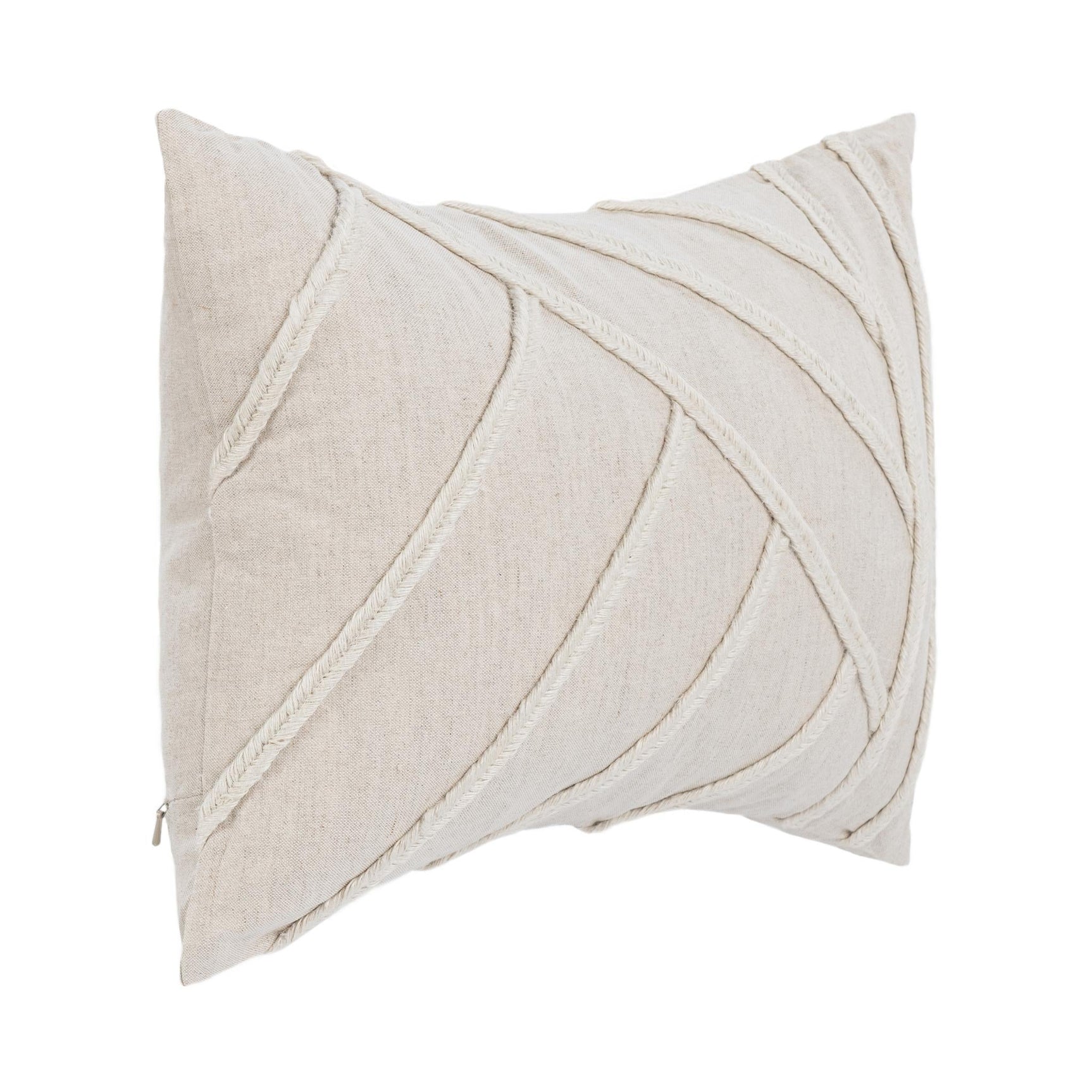 NV Langdon Natural Multiple Sizes Throw Pillow (Set of 2) - Ornate Home