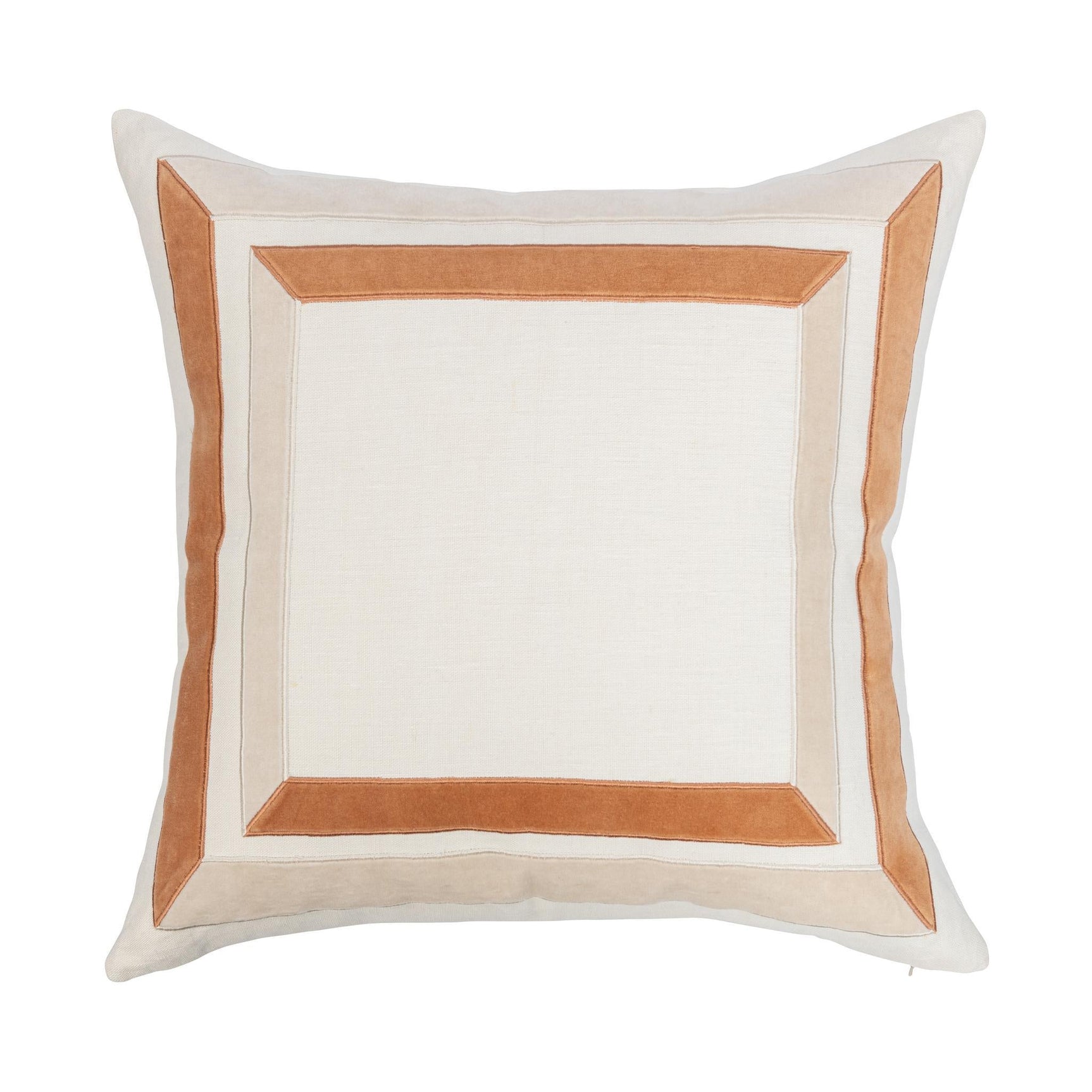 NV Maybrook Ivory/Natural 22x22 Throw Pillow (Set of 2) - Ornate Home