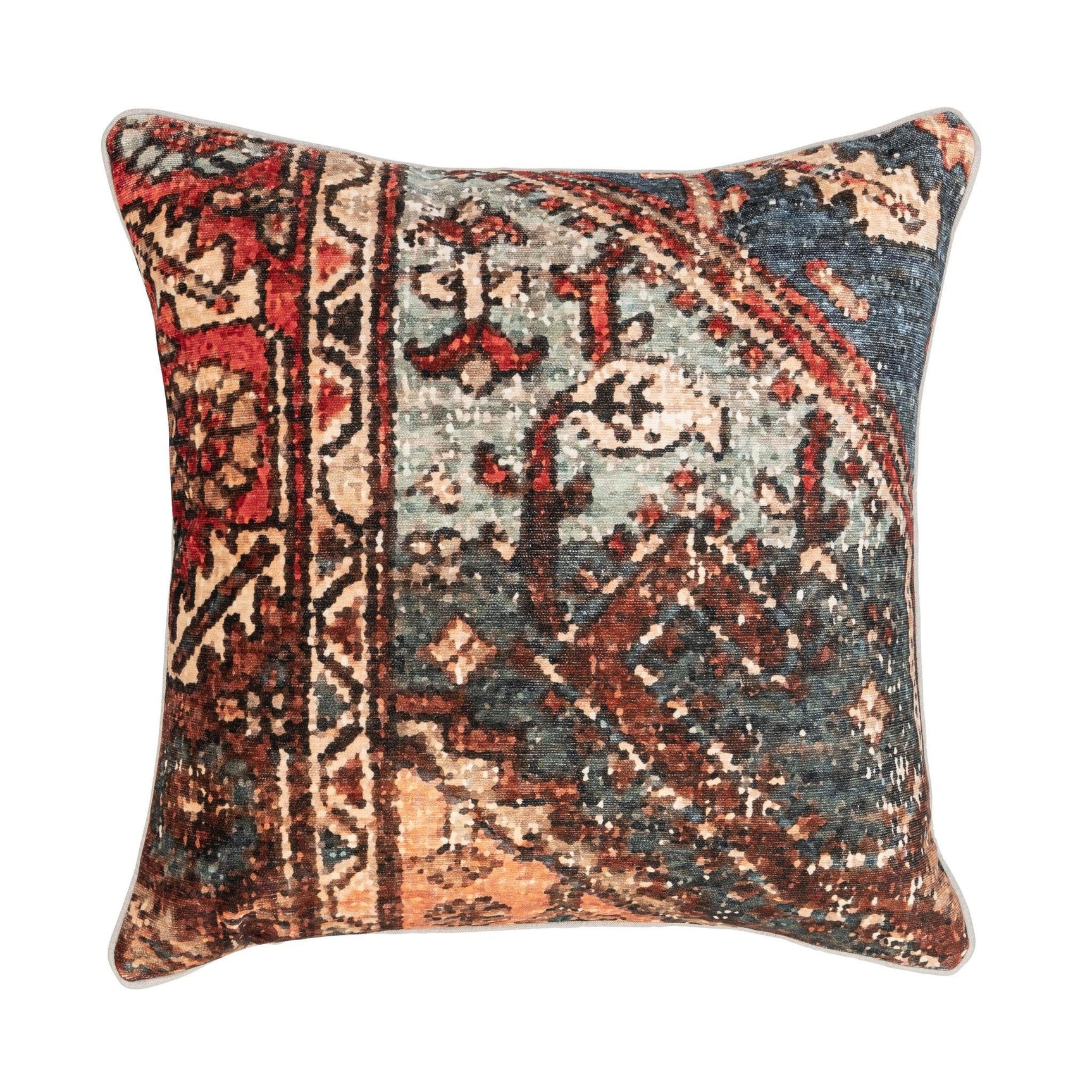 NV Westbury Multi 22x22 Throw Pillow (Set of 2) - Ornate Home