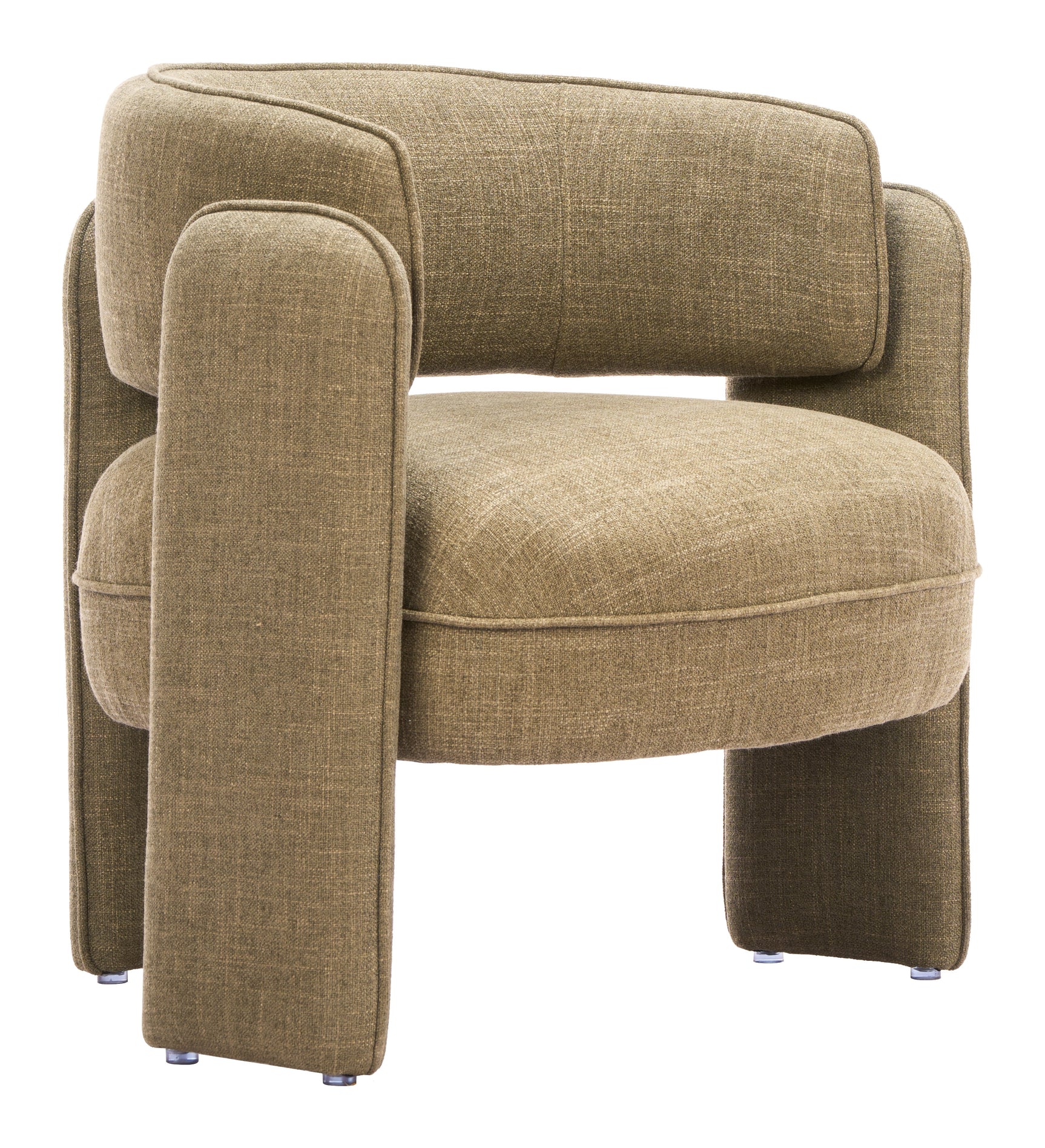 Naan Artichoke Green Accent Chair