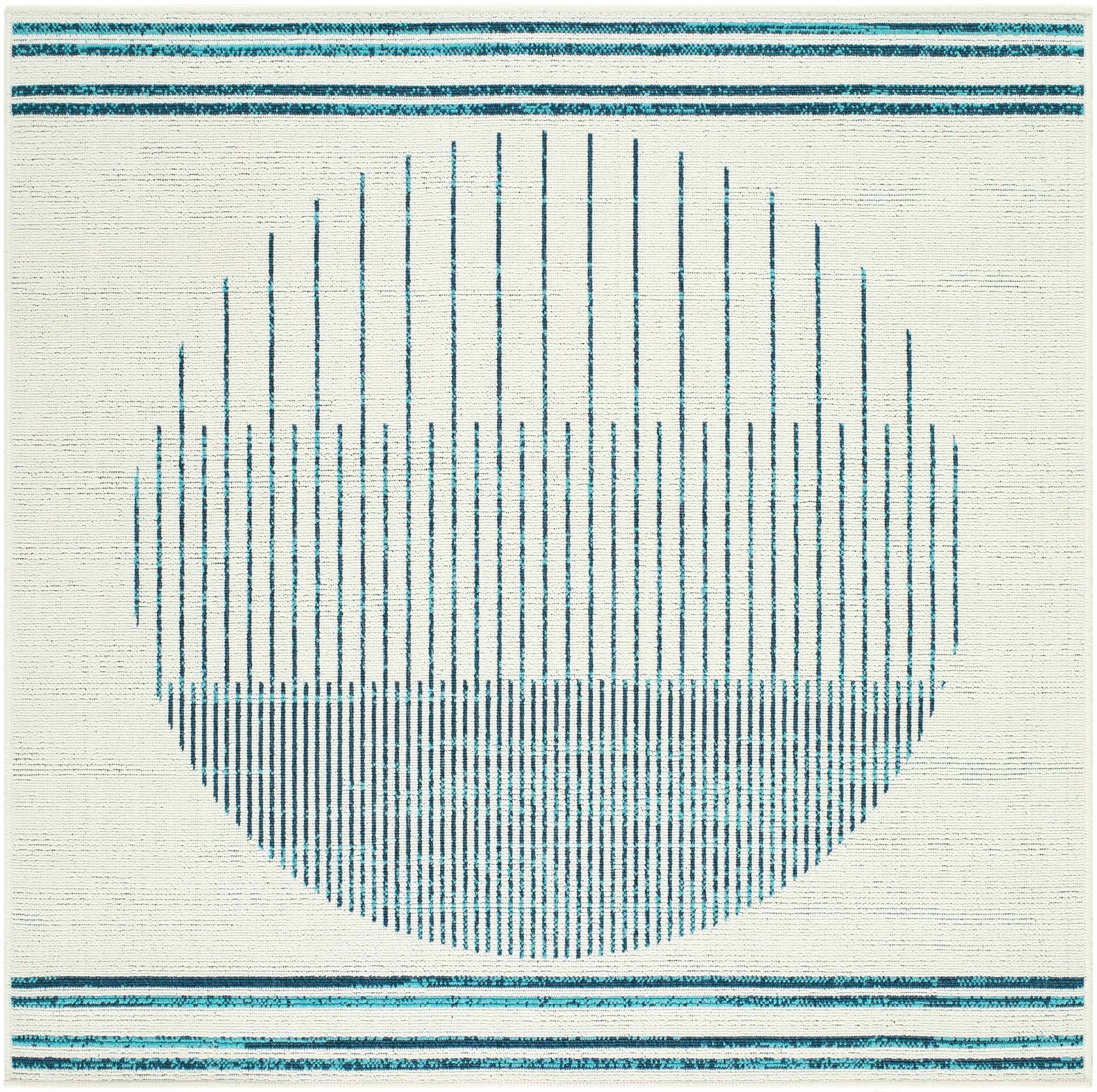 Nabil Slate Blue Outdoor Area Rug - Clearance - Ornate Home