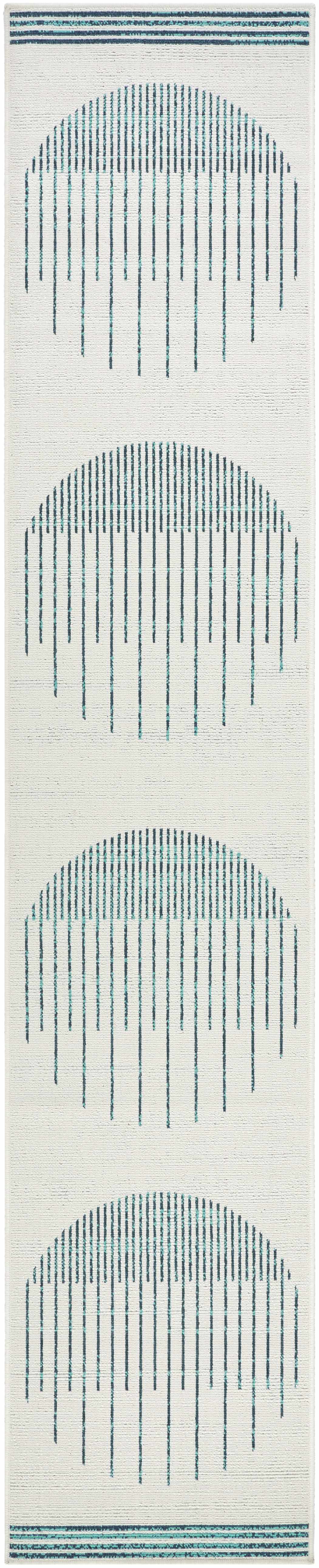 Nabil Slate Blue Outdoor Area Rug - Clearance - Ornate Home