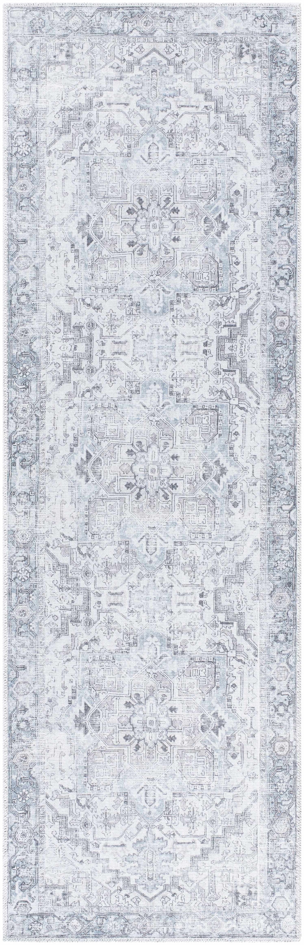 Nadia Silver Gray Area Rug - Clearance - Ornate Home