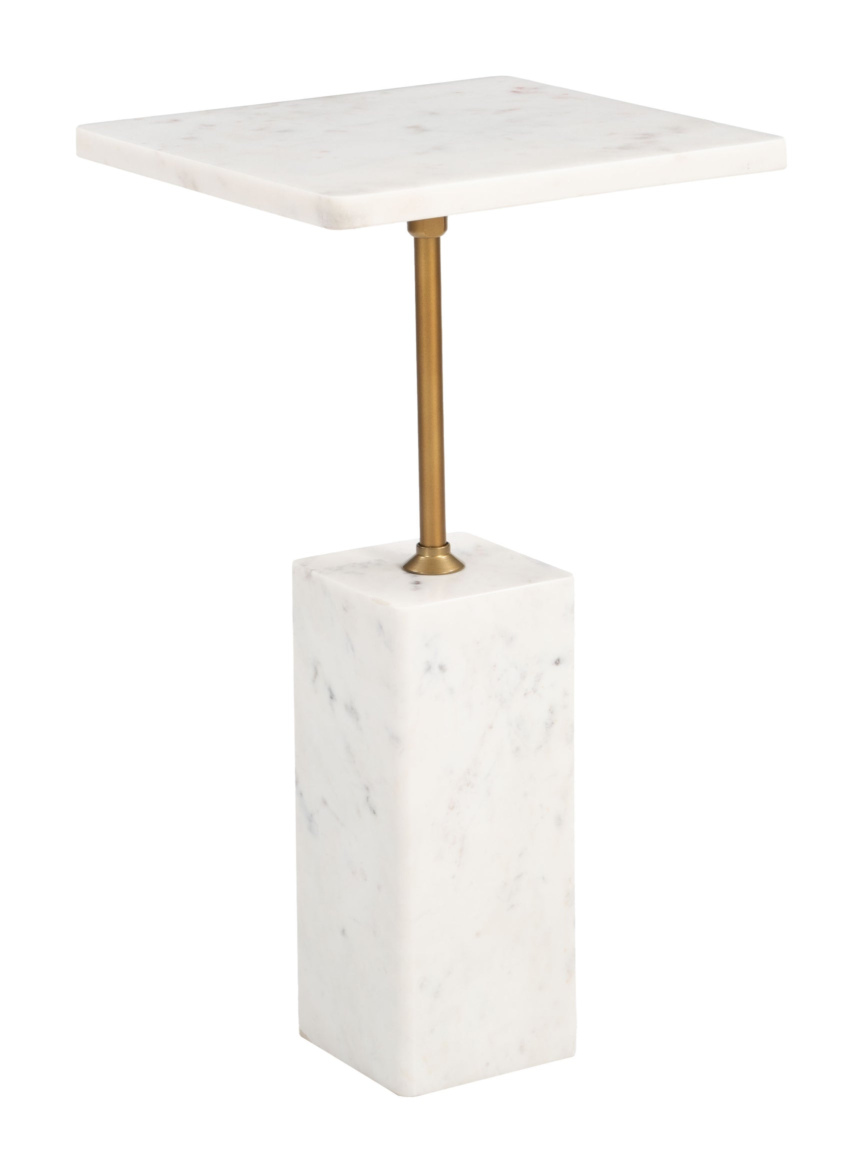Naht White Side Table - Ornate Home