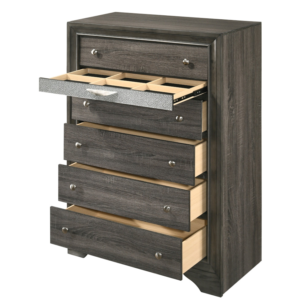 Naima Gray Chest - Ornate Home