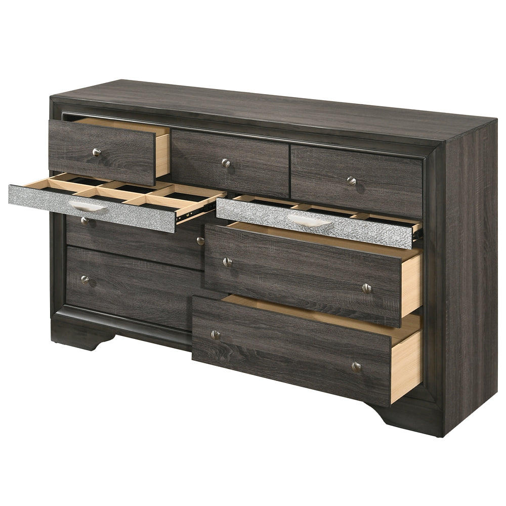 Naima Gray Dresser - Ornate Home