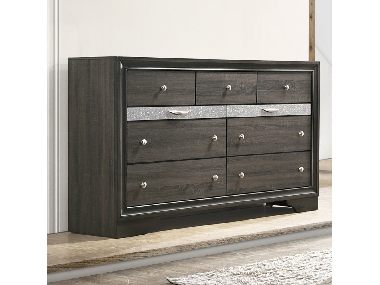 Naima Gray Dresser - Ornate Home
