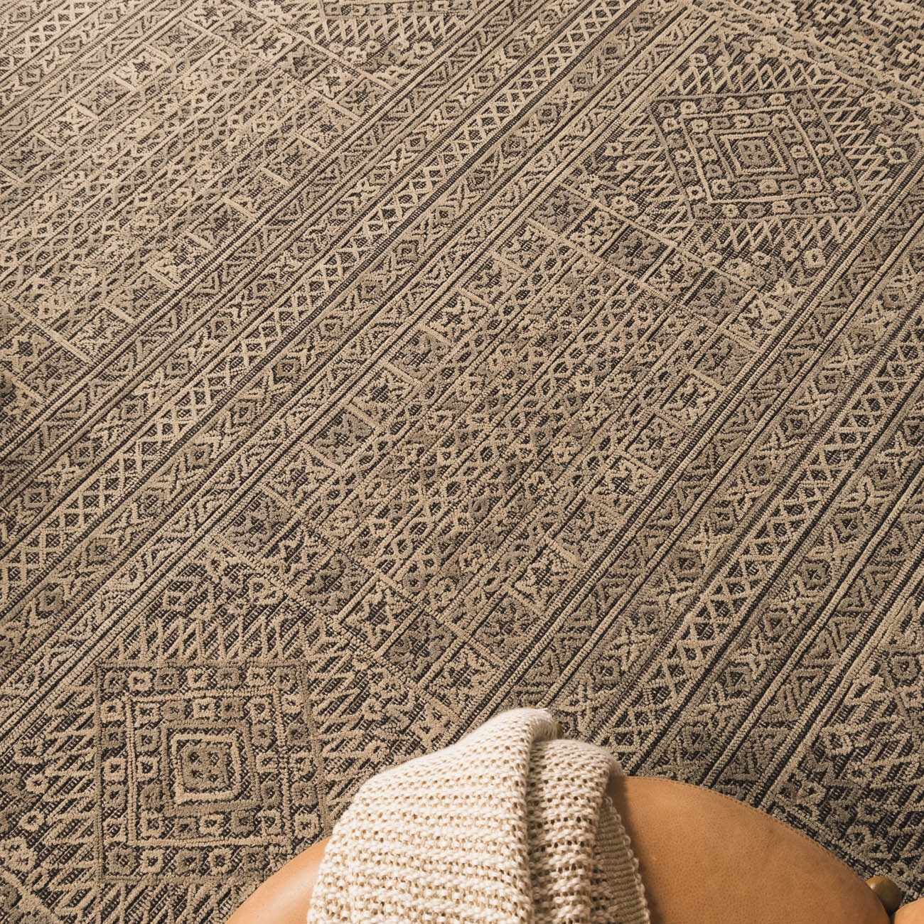 Nairne Textured Wool Area Rug - Clearance - Ornate Home