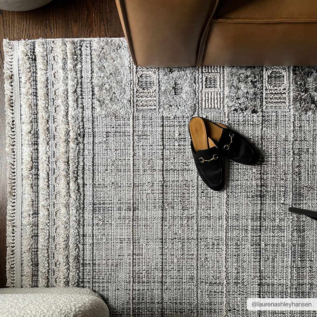 Naivasha Elegant High/Low Area Rug - Ornate Home
