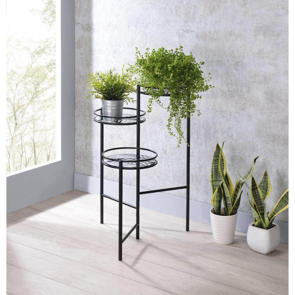 Namid Black Plant Stand - Ornate Home