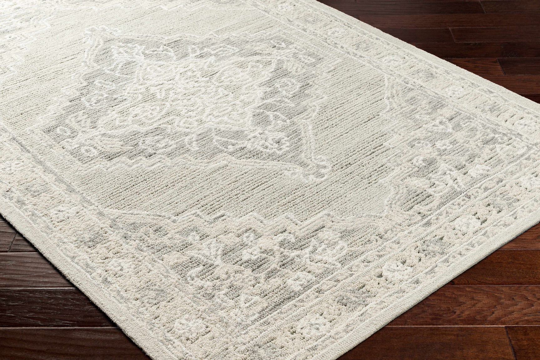 Nani Gray Wool Blend Area Rug - Clearance - Ornate Home
