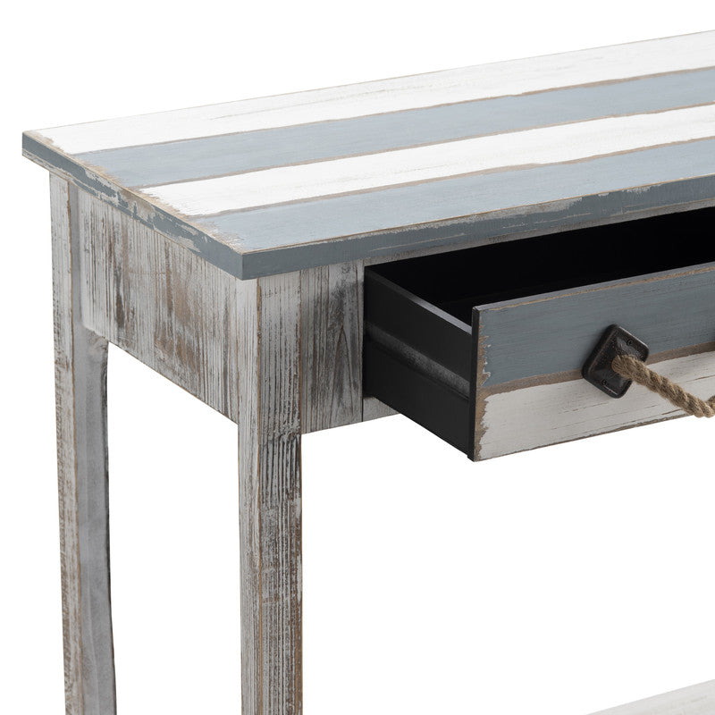 Nantucket Blue/White Console Table - Ornate Home