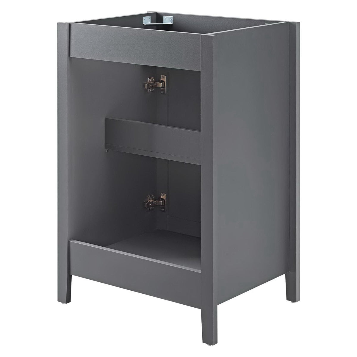 Nantucket Gray 24" Bathroom Vanity Cabinet (Sink Basin Not Included) - Ornate Home