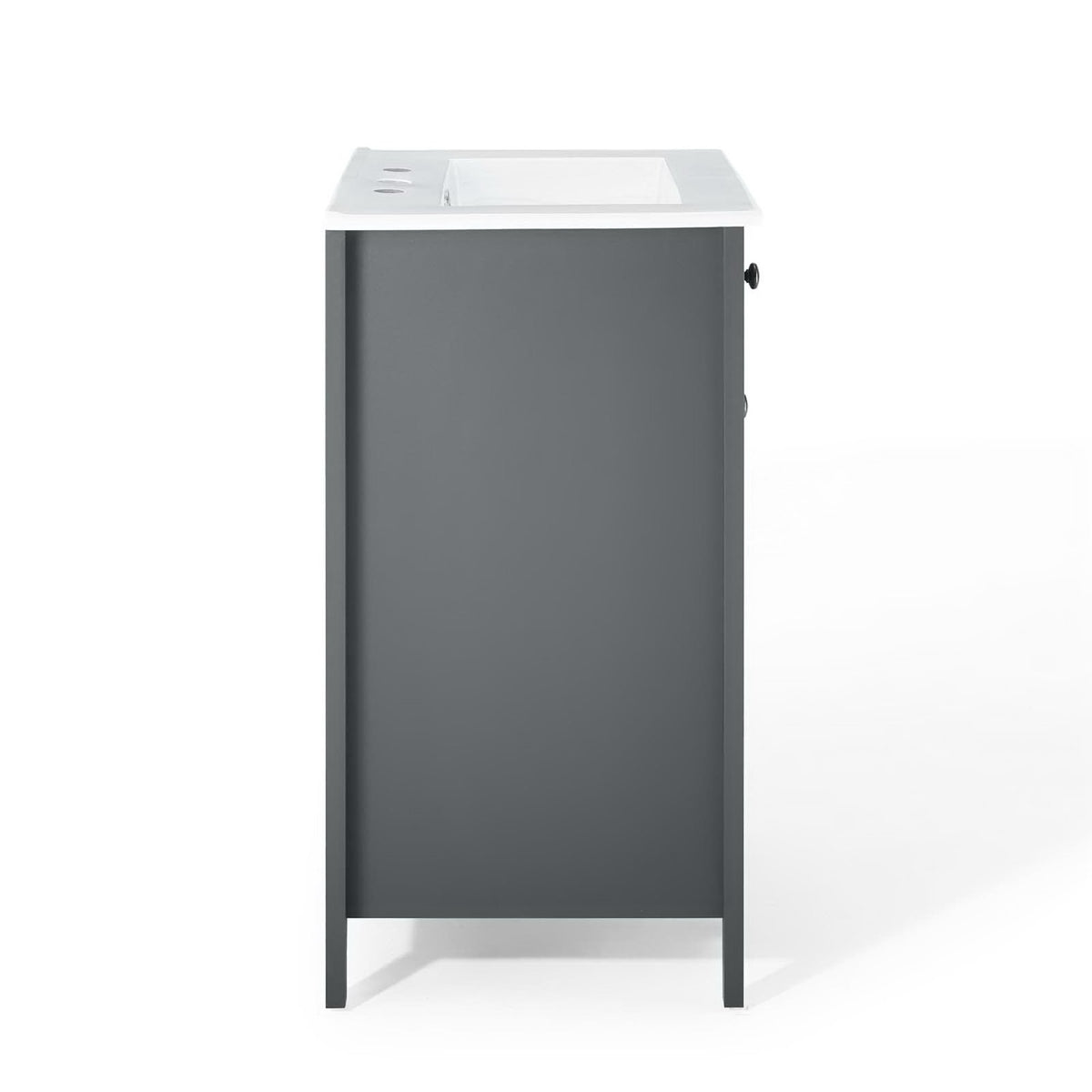 Nantucket Gray/White 24" Bathroom Vanity - Ornate Home