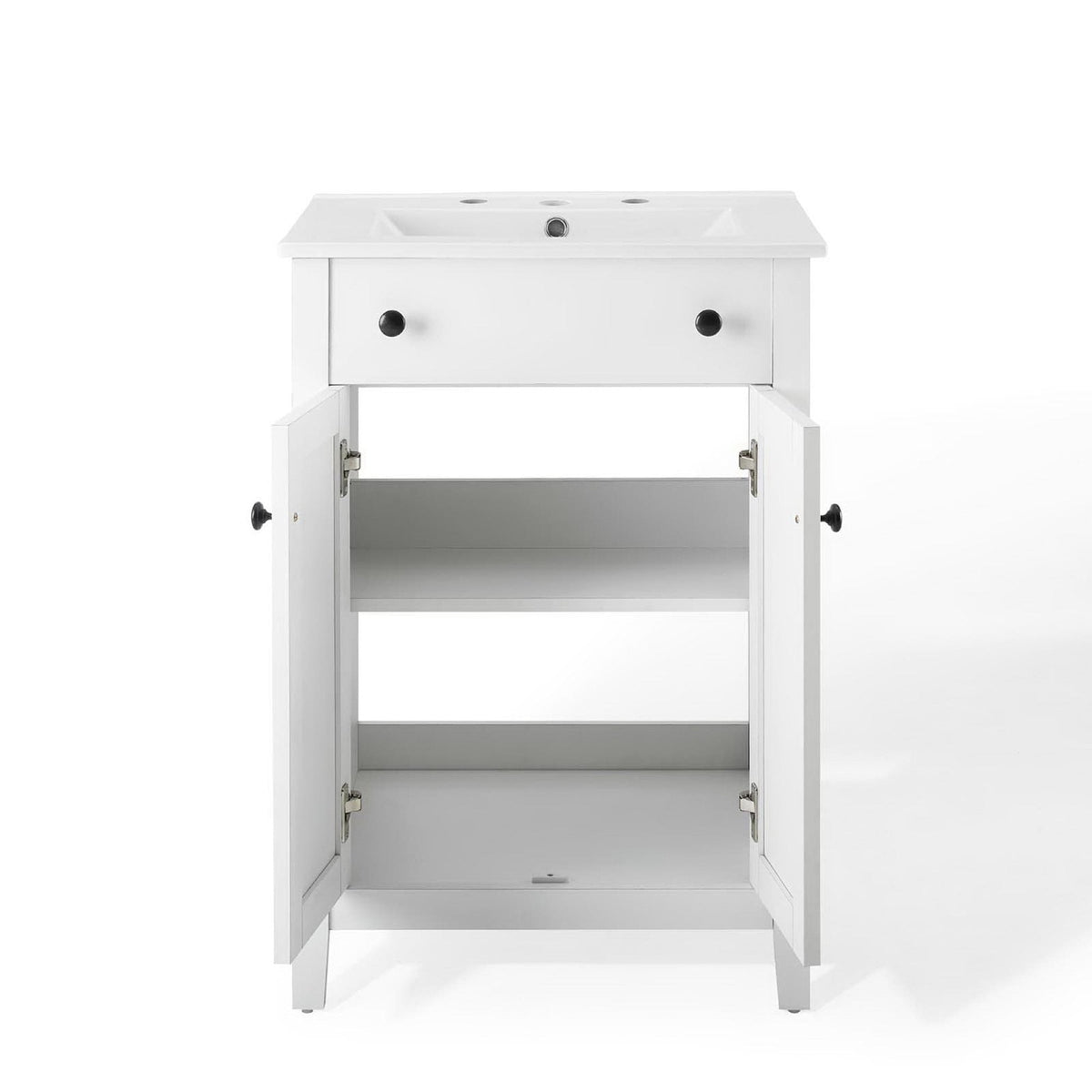 Nantucket White 24" Bathroom Vanity - Ornate Home