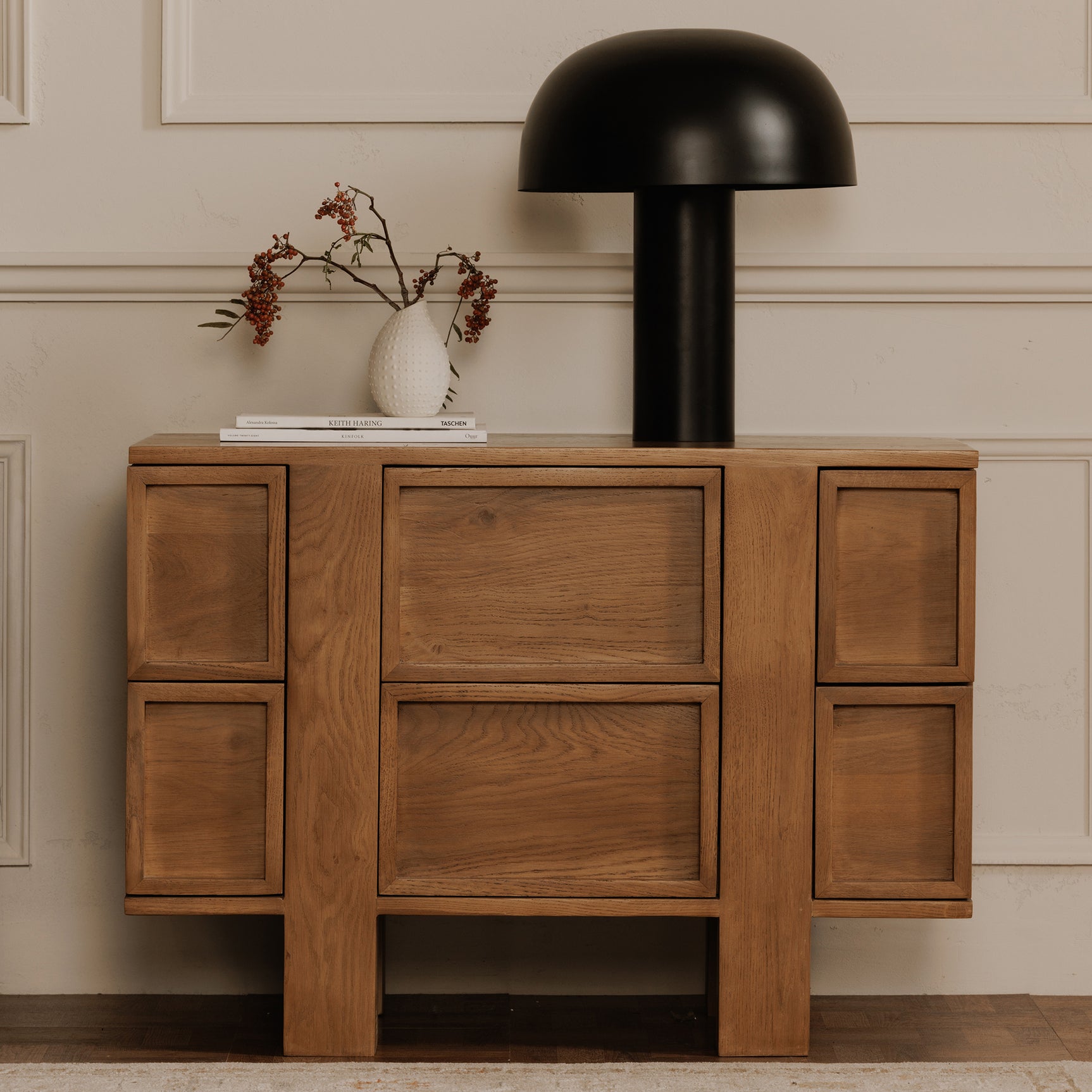 Nanu Black Table Lamp - Ornate Home