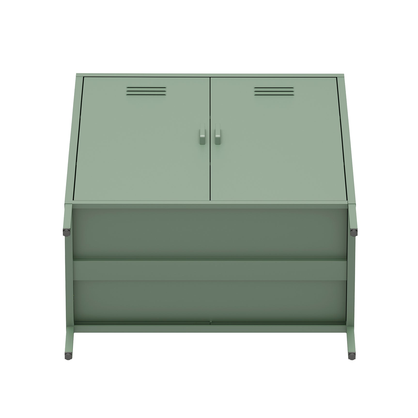 Naomi 31.5" Accent Cabinet in Green - Ornate Home
