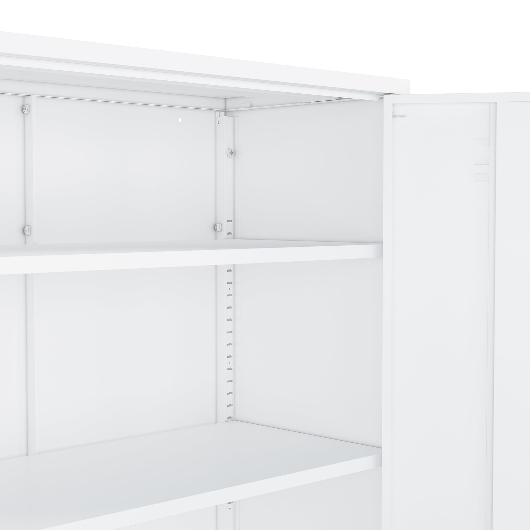 Naomi 31.5" Accent Cabinet in White - Ornate Home