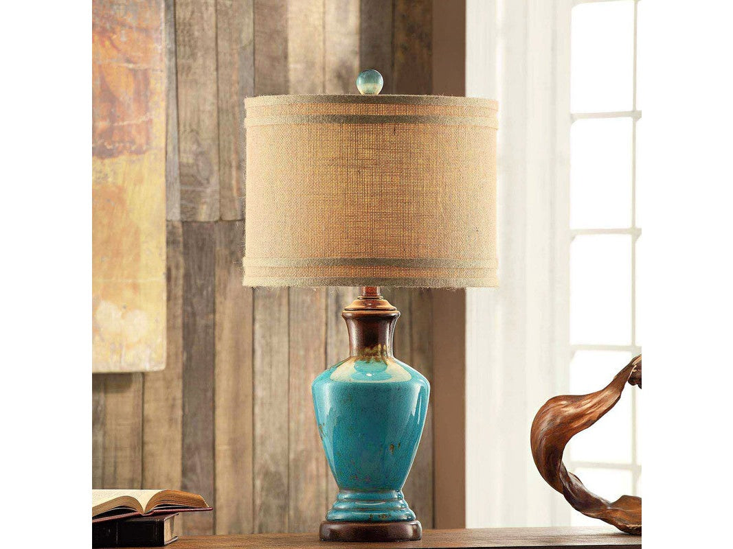 Napa Blue Table Lamp - Ornate Home