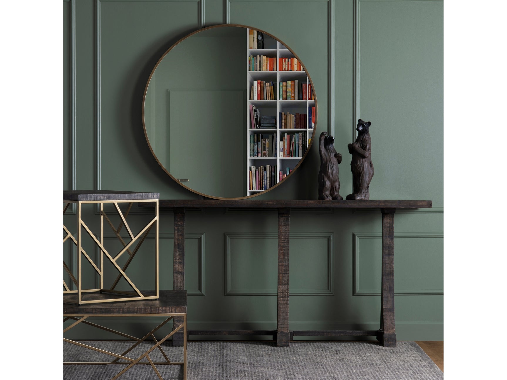 Napa Gold Wall Mirror - Ornate Home